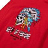 GIFTS OF FORTUNE Indian Warrior Hoodie | Red