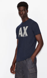 ARMANI EXCHANGE REGULAR FIT T-SHIRT (NAVY)