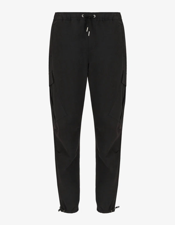 Armani Exchange cargo black pants