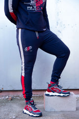 BLAC LEAF BASIC JOGGER B&T (BLQS-105-BT) NAVY/ RED/ GREY