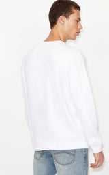 ARMANI EXCHANGE  ARMANI EXCHANGE ICON LOGO SWEATSHIRT White