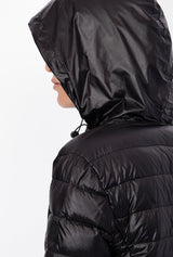 ARMANI EXCHANGE PACKABLE PADDED JACKET WITH DUCK DOWN BLACK