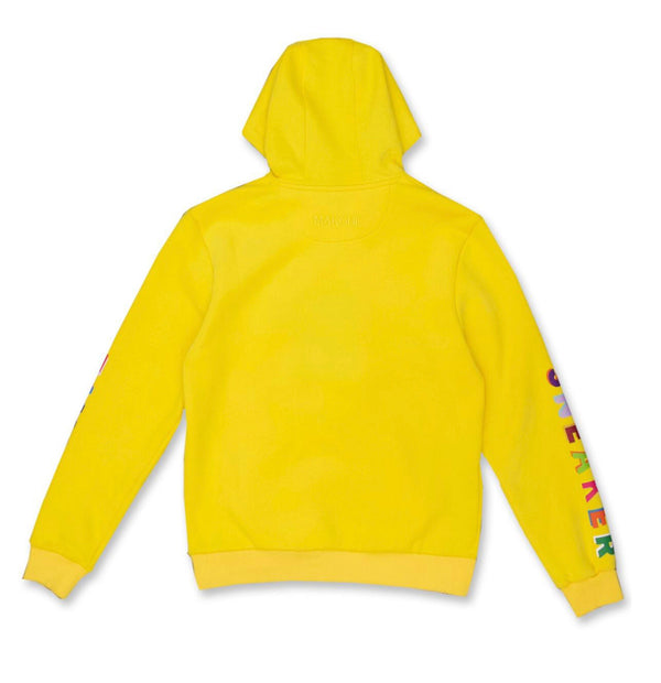 MAKOBI Sneaker Junkie Fleece Hoodie (yellow)