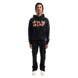 GIFTS OF FORTUNE G Flames Hoodie | Black