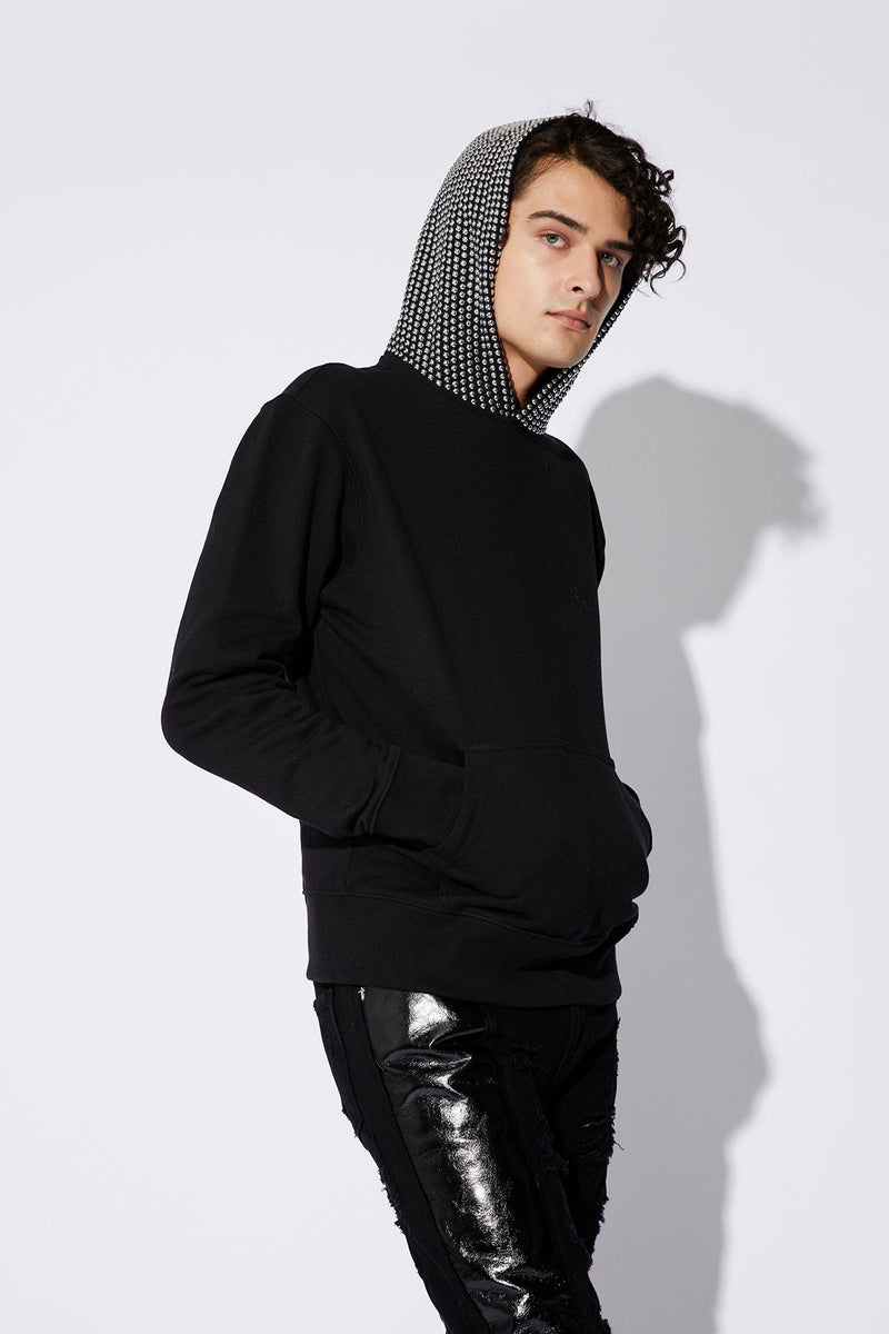 RtA Dion sweatshirt |Black studs