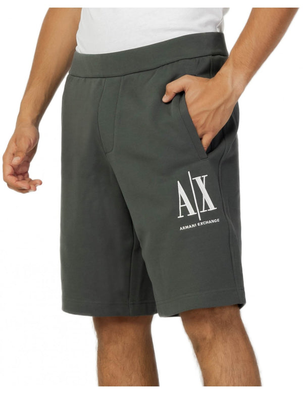 Armani Exchange DEEP FOREST Green Bermuda Short