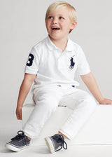 Polo Ralph Lauren Boys -Kids Big Pony Cotton Mesh Polo Shirt