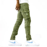 Thrt   Cargo olive green everglade Denim Skinny Jeans