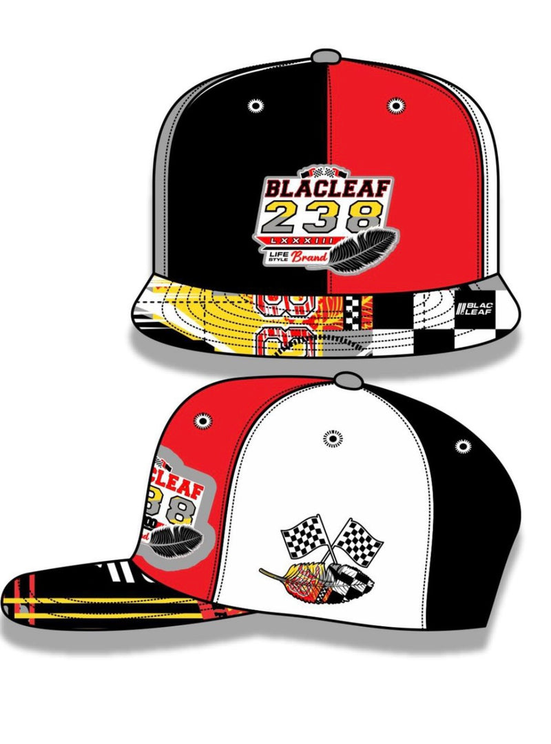 BLAC LEAF FINISH STRONG SNAPBACK (BLAMF-111) BLACK/ MULTI