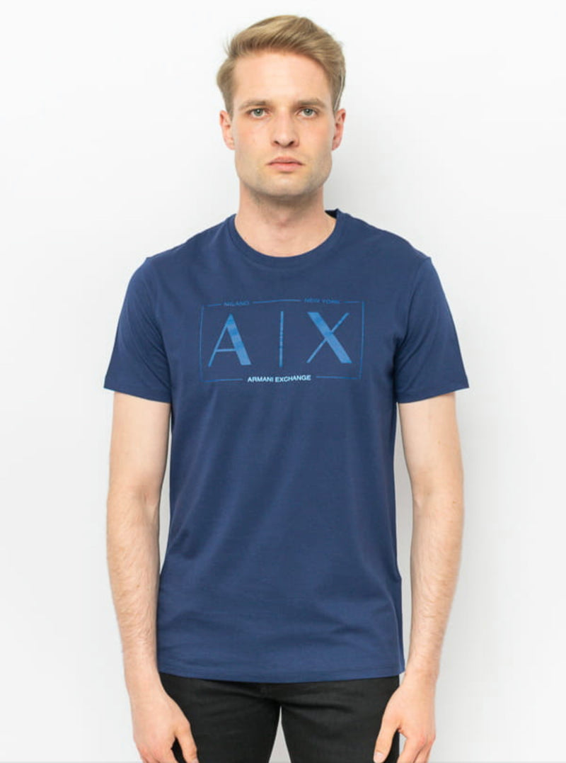 Armani exchange Blue short sleeve Tshirt