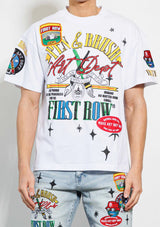 First row PEN & BRUSH ART DEPT. GRAPHIC TEE