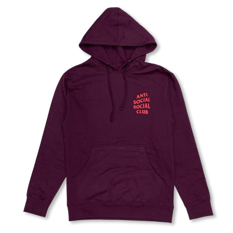 ANTI SOCIAL SOCIAL CLUB LOST FEELIES MAROON HOODIE – Premium