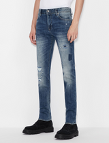 Armani Exchange Blue Denim Jeans