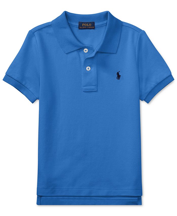 POLO RALPH LAUREN Toddler and Little Boys Pique Polo   Kids