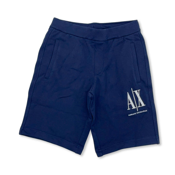 Armani exchange ICON LOGO COTTON FLEECE SHORTS