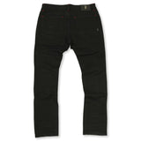 Makobi M1969 BONDI SHREDDED JEANS - BLACK RED