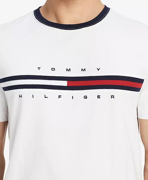 Tommy Hilfiger  ESSENTIAL SCRIPT LOGO T-SHIRT White 7849807100