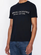 Armani exchange crew neck tee (black)