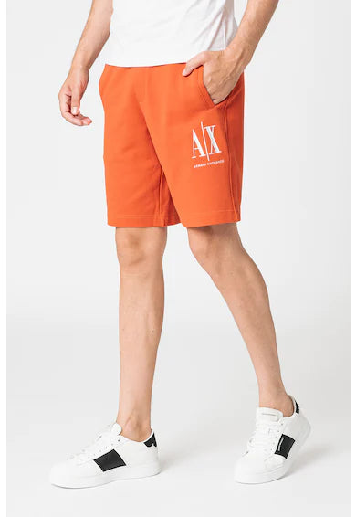 Armani exchange orange shorts 8NZSPA ZJ1ZZ TRIPLE POCKETS