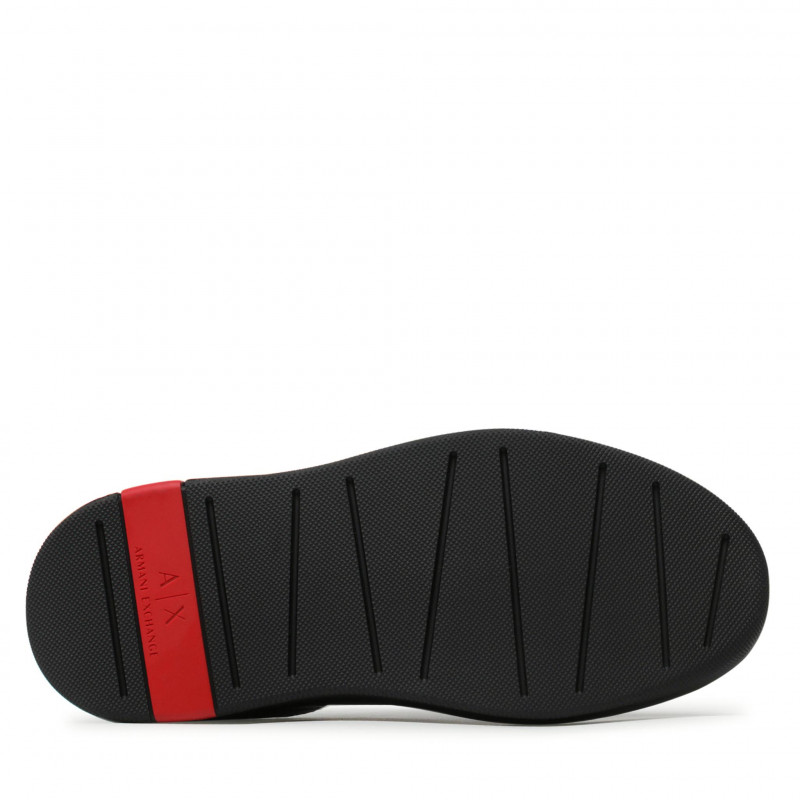 Armani Exchange black Red Shoes