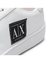 Armani Exchange white shoes