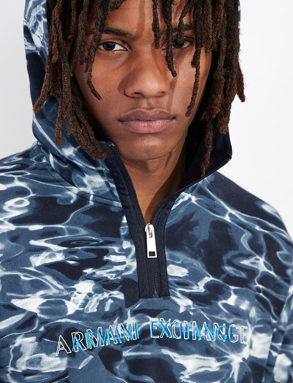Armani exchange hoodie sweatshirt (navy blue)