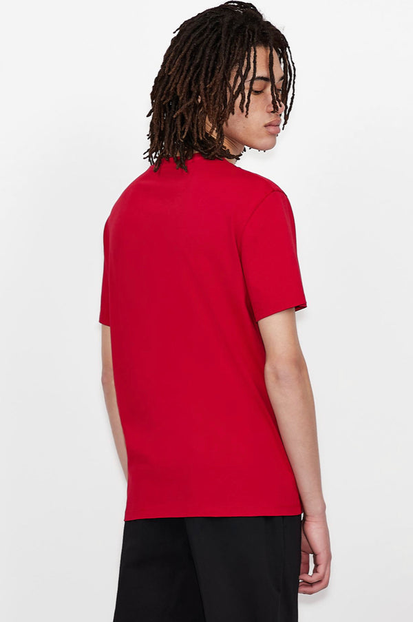 Armani exchange ORGANIC COTTON T-SHIRT (RED)