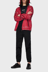 armani exchange reversible black red Jacket