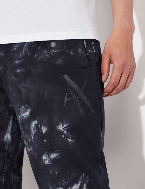 rmani exchange Dyed Navy Trouser Sweatpants