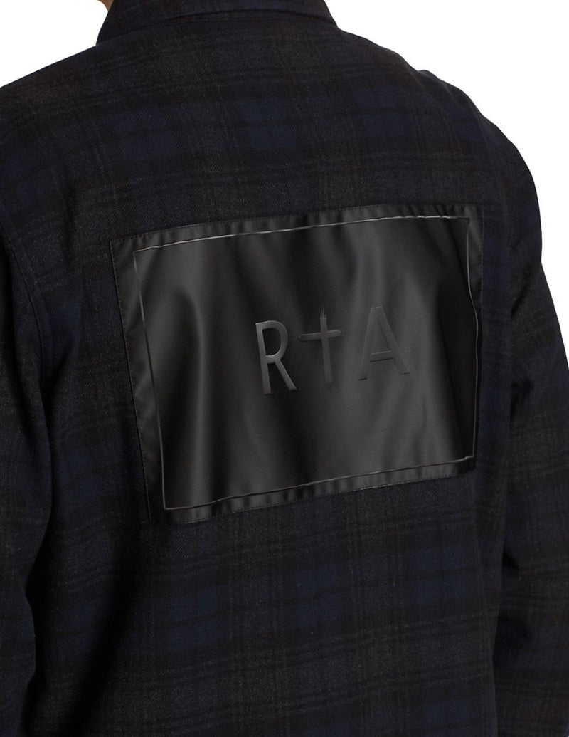 RtA Parlan Plaid Shirt Jacket