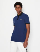 Armani Exchange Polo Navy Black 3LZFLC ZJM5Z 25CJ