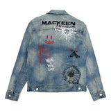 MACKEEN AMMO 2.0 LIGHT BLUE DENIM JACKET