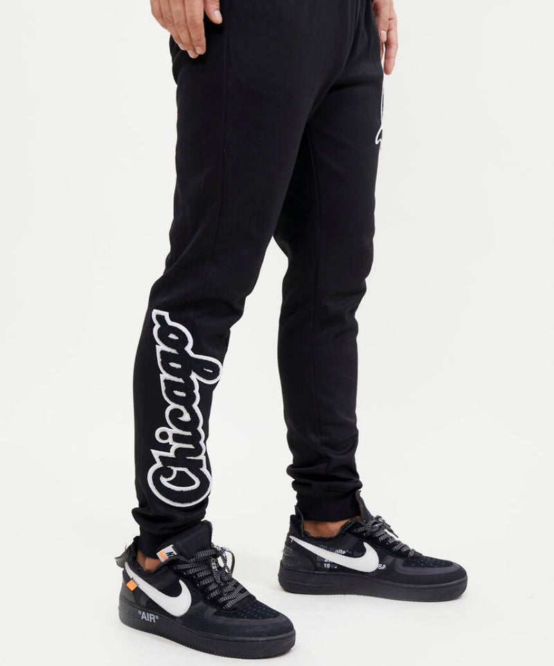 PRO STANDARD CHICAGO WHITE SOX LOGO JOGGER (LCW431561).