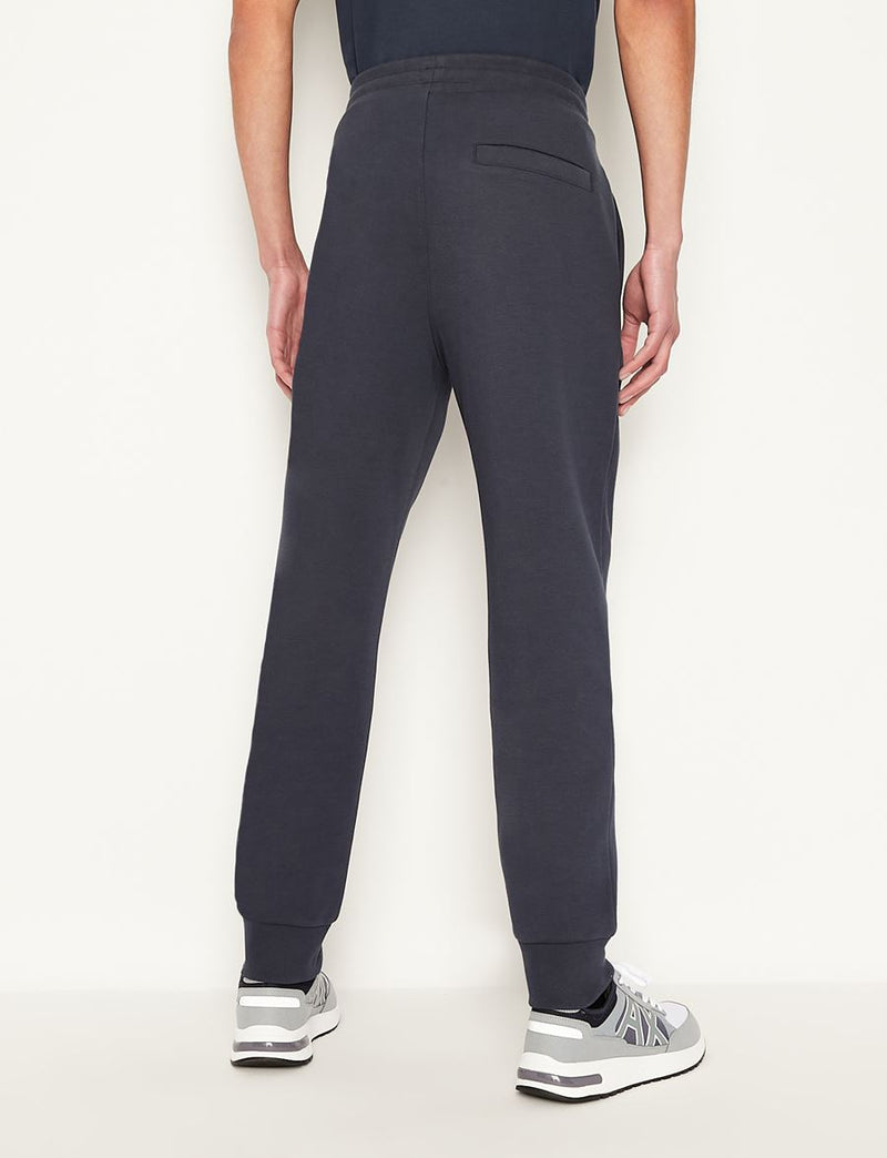 armani exchange eagle navy black sweat pants