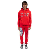 GIFTS OF FORTUNE Indian Warrior Hoodie | Red