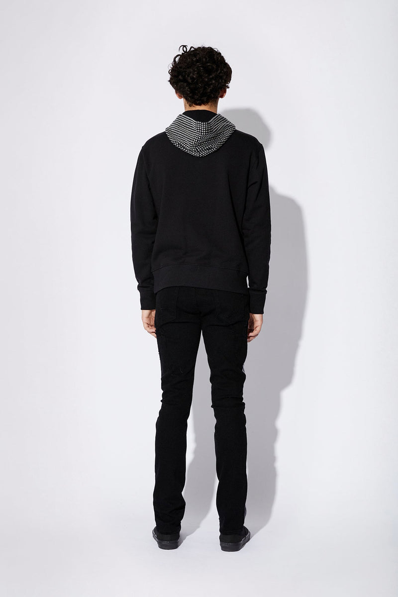 RtA Dion sweatshirt |Black studs