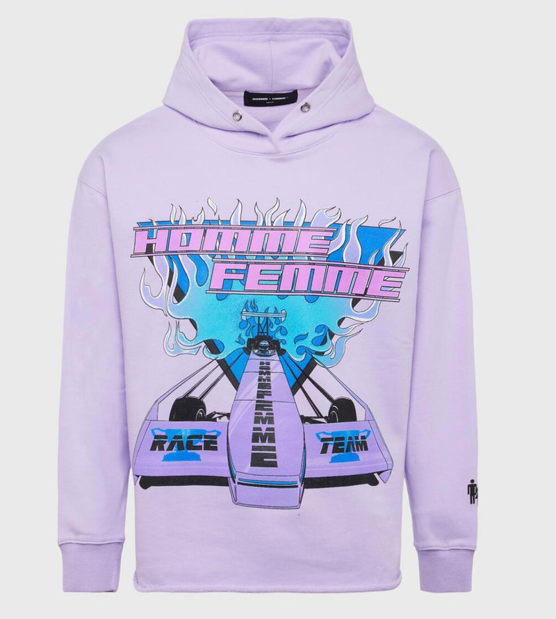 Homme femme Formula One Hoodie Purple