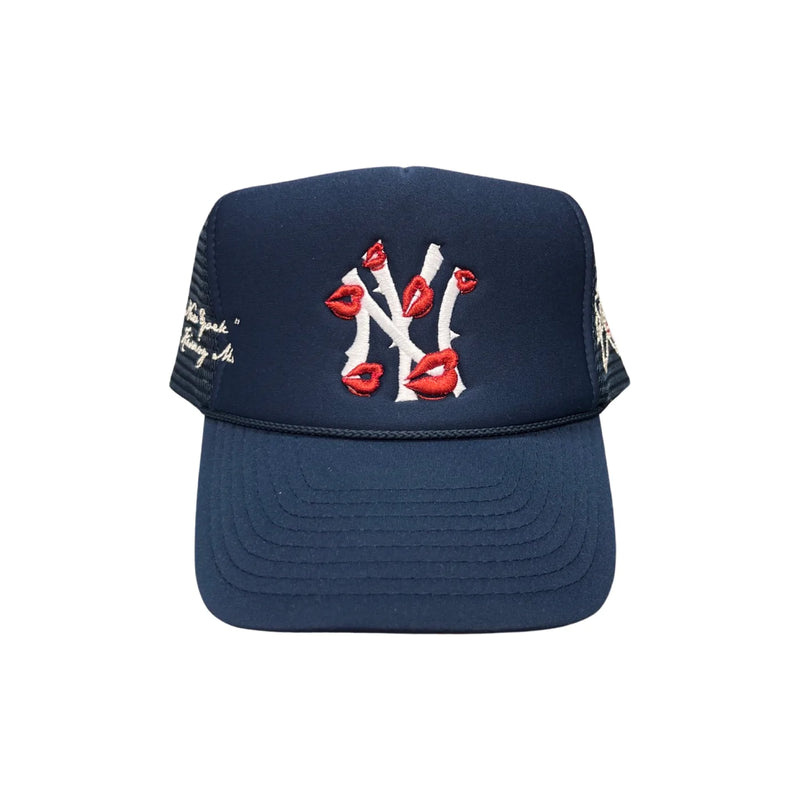 LA ROPA LA ROPA YANKEES TRUCKER HAT (NAVY)