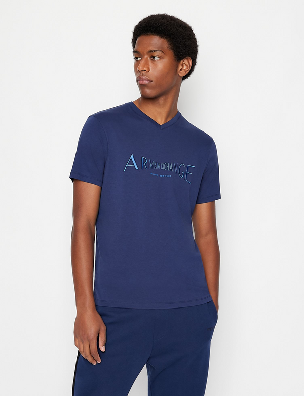 Armani Exchange Navy Blue Tshirt