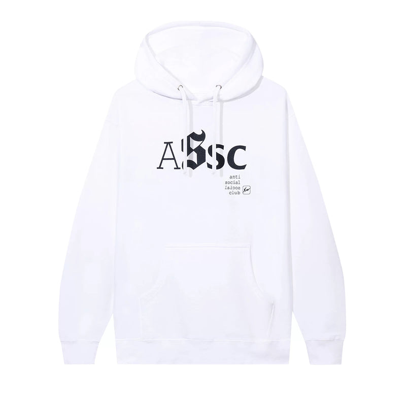 Anti Social Social Club X Fragment Type A Hoodie ‘White’