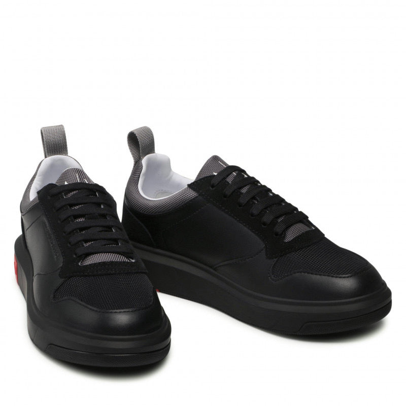 Armani Exchange black Red Shoes