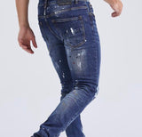 FOREIGN LOCAL(SLIM SKINNY MULTI PAINT SPLATTER JEAN