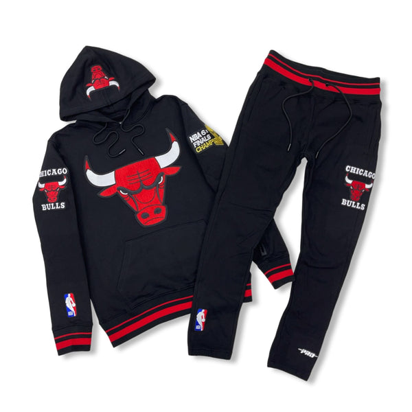 Red Chicago Bulls cropped hoodie- official NBA
