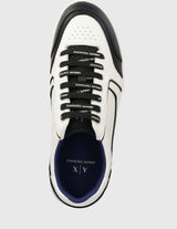 Armani Exchange Black White Shoes