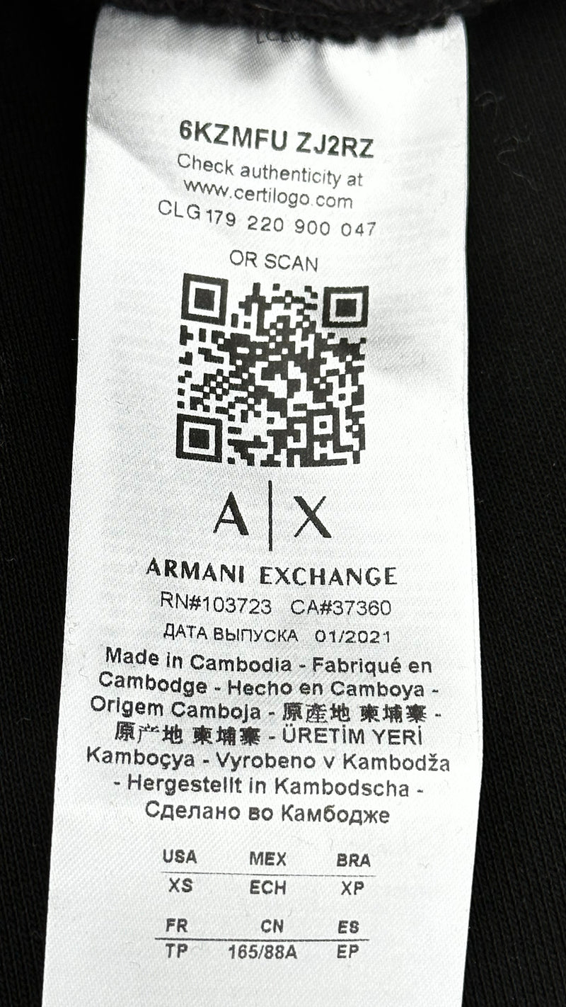 Armani exchange CREW NECK EAGLE SWEATSHIRT Premium Apparel Shops