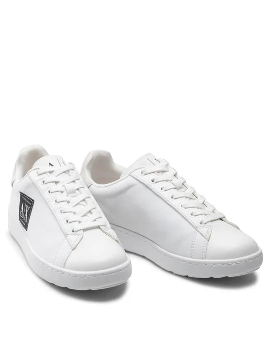 Armani Exchange white shoes