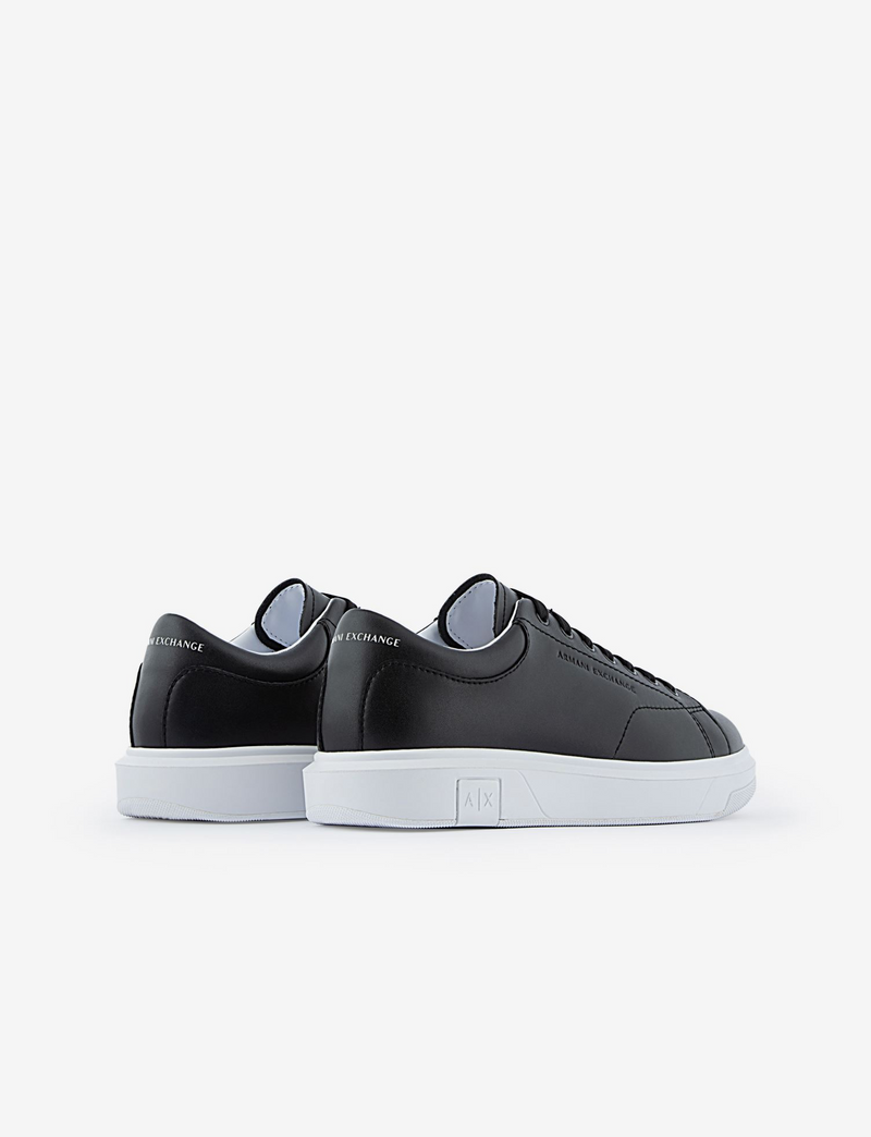 Armani Exchange black white shoes