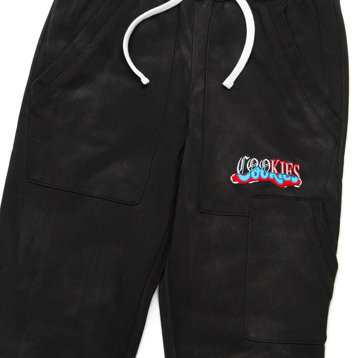 COOKIES (JOGGINGSET)- high quality TRIPLE BEAM - BLACK - 1556H5680 Large