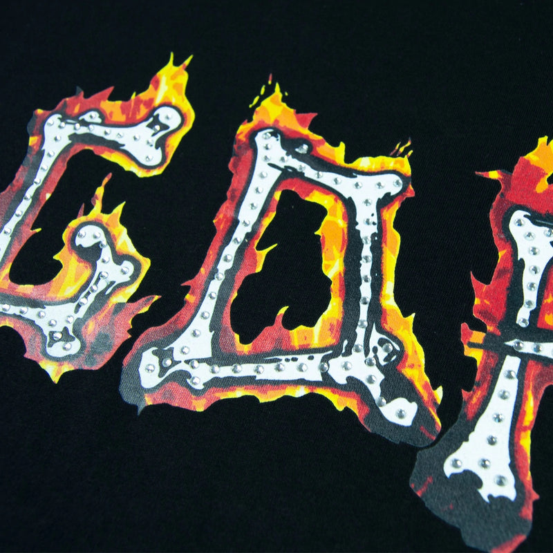 GIFTS OF FORTUNE G Flames T-shirt | Black