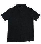 La ropa BLACK FRENCH TERRY POLO SHIRT Black